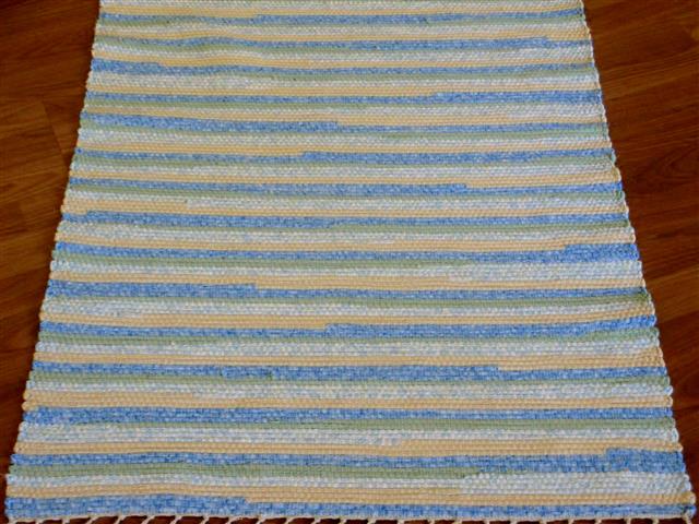 Blue, Yellow, Green 2½ x 3½ ft. Kitchen And Bath Rug