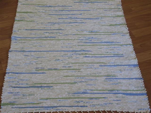 Beige, Blue, Green 2½ x 3½ ft. Kitchen And Bath Rug