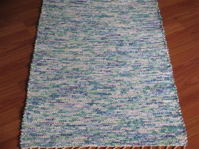 Green, Purple 2 x 3 ft. Kitchen And Bath Rug