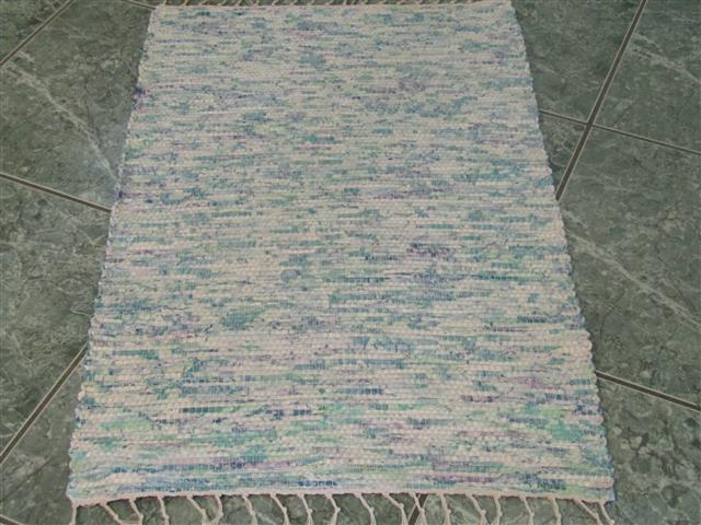 Green, Purple 2 x 3 ft. Kitchen And Bath Rug