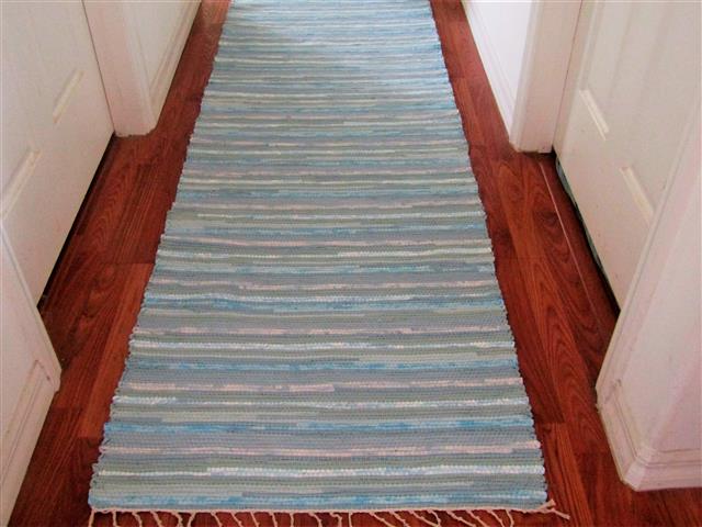 Aqua 2½ x 3½ ft. Kitchen And Bath Rug