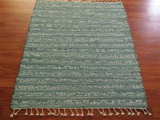 Aqua 2½ x 3½ ft. Kitchen And Bath Rug