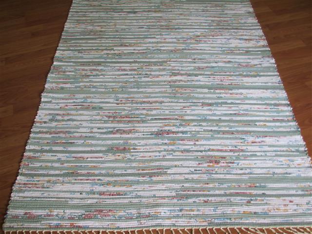 Sage, Rose, White 4 x 6 ft. Area Rug