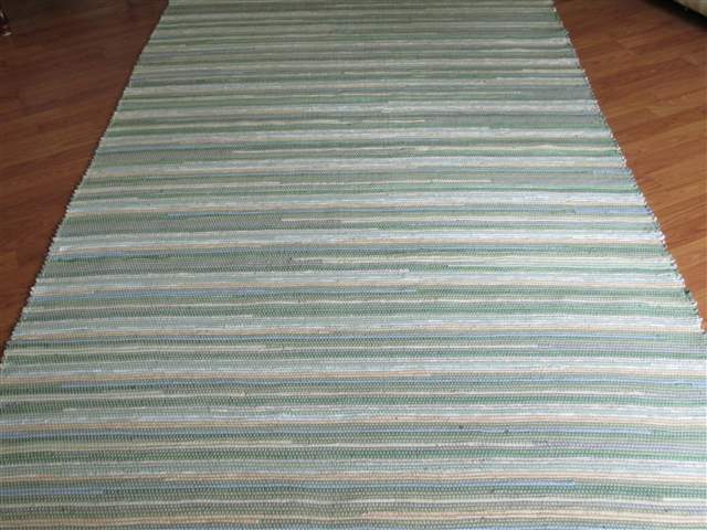 Sage, Beige, Blue 5 x 8 ft. Area Rug