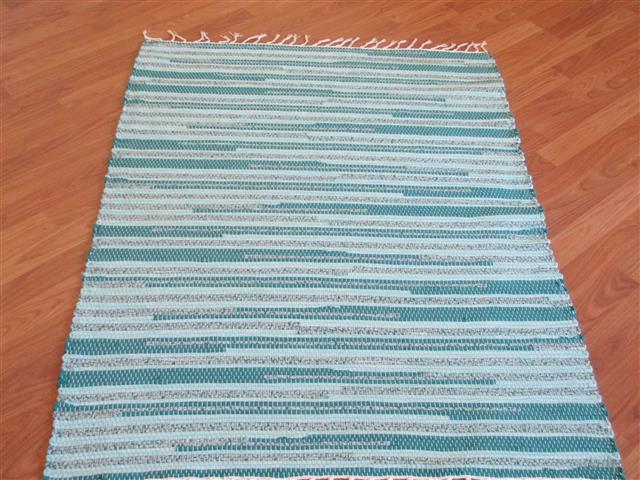 Teal 3 x 4 Kitchen And Bath Rug