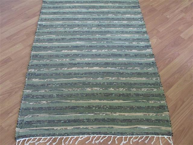 Green, Gold 3 x 4 Kitchen And Bath Rug