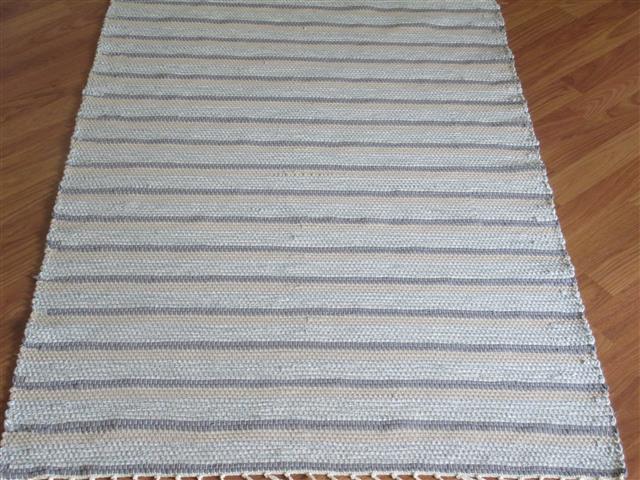 Grey, Beige 3 x 4 Kitchen And Bath Rug