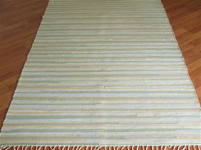 Sage, Beige, Grey, Blue 4 x 6 ft. Area Rug